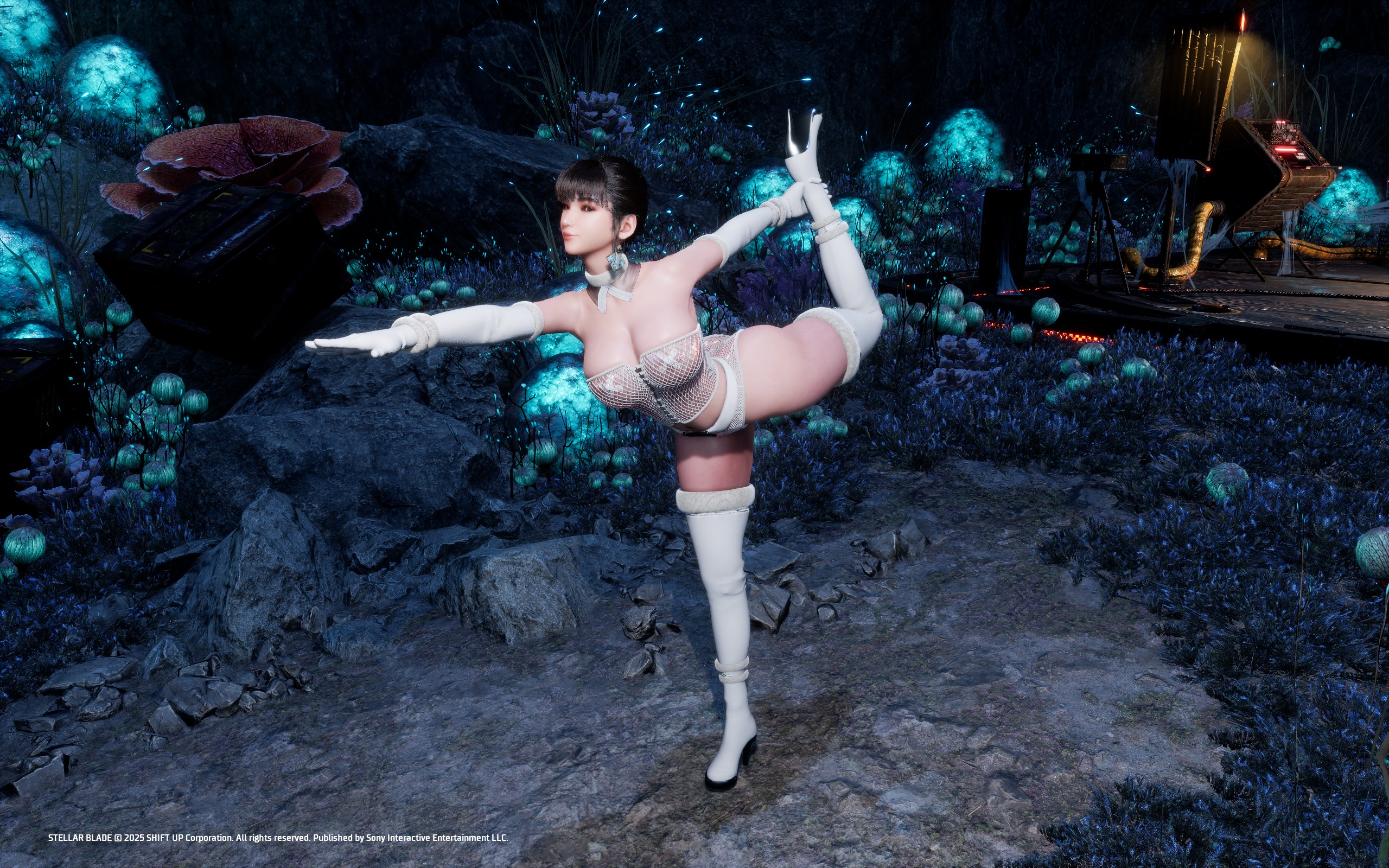 【剑星mod】白手套渔网文胸乳贴-lovetrain