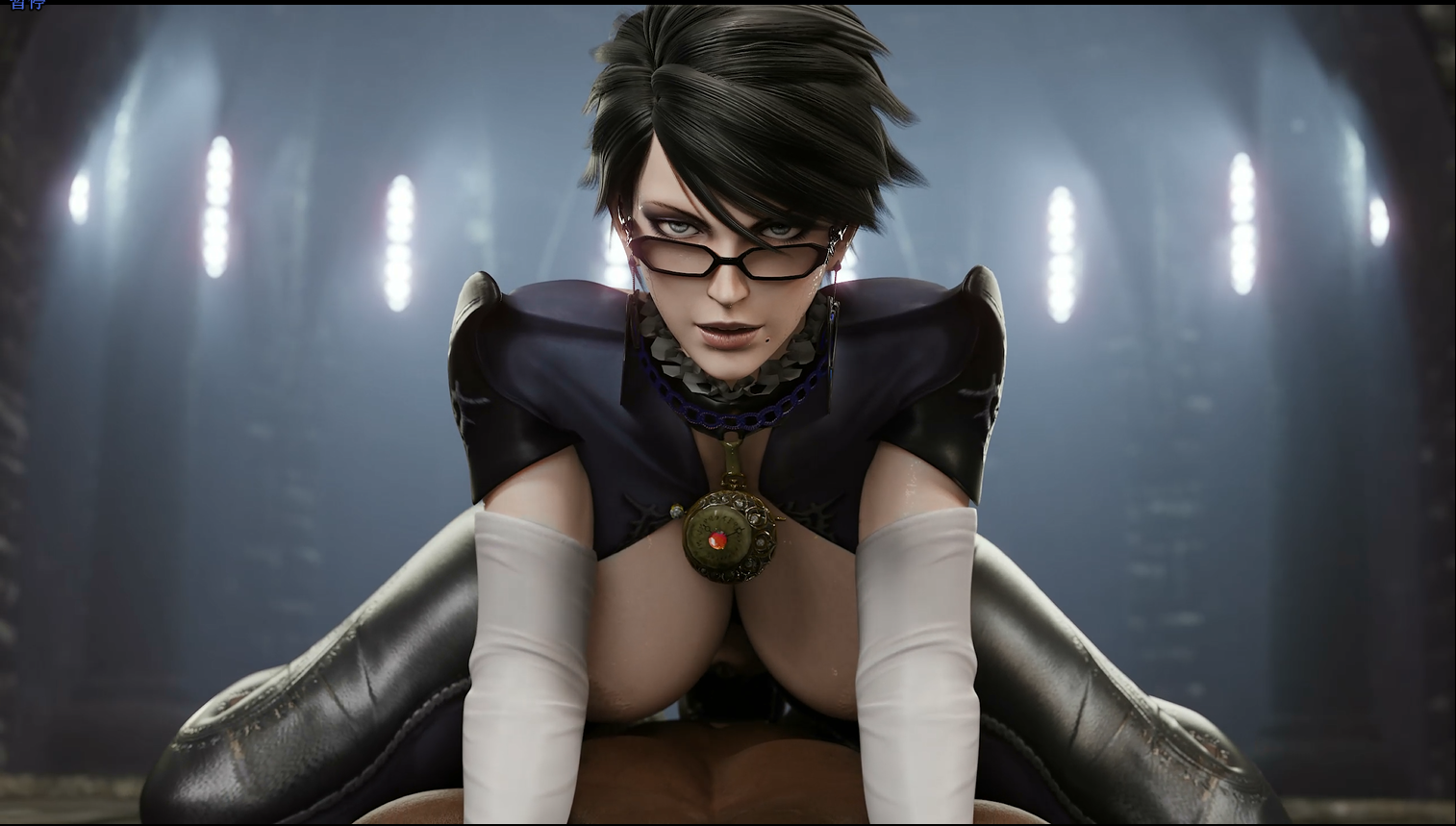 【3D动画无修正】AXENANIM大佬12月作品：Bayonetta cowgirl - lovetrain-lovetrain