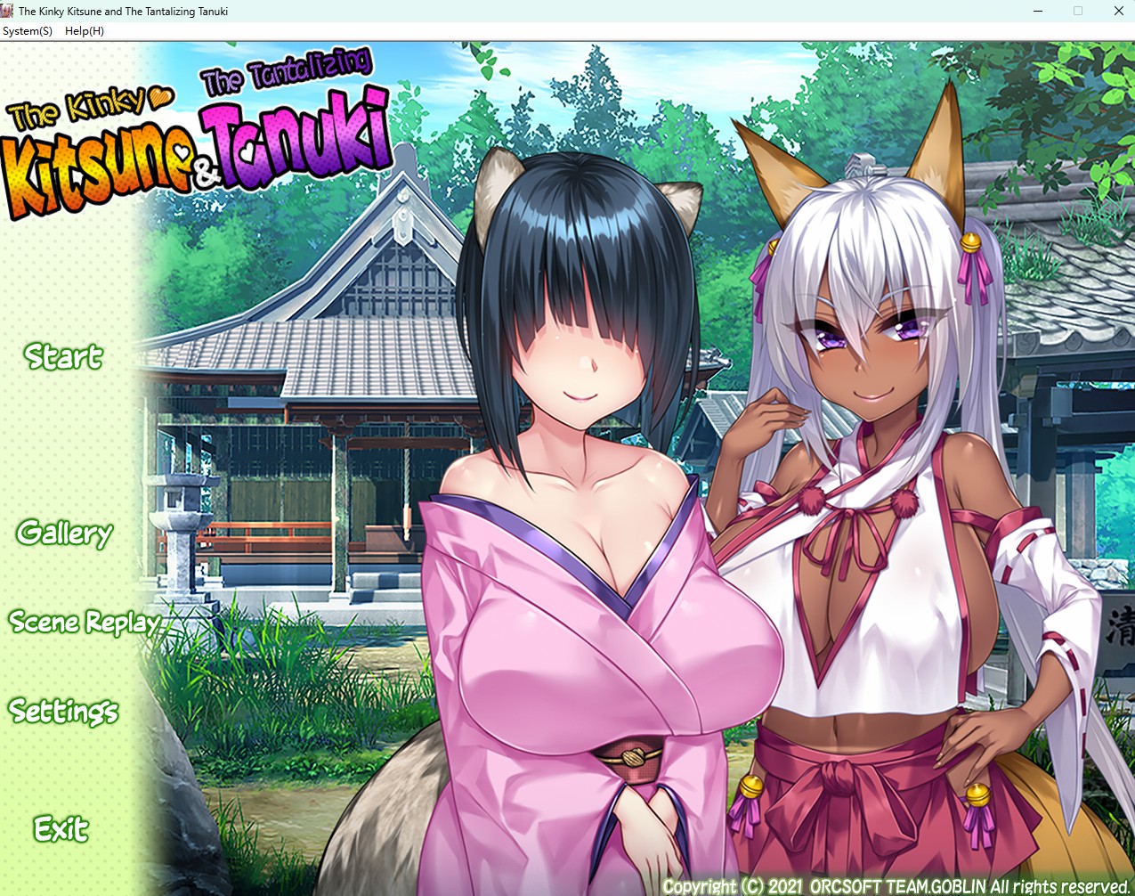[PC+kr拔作]ムチムチデカパイマラ喰いお狐様＆お狸様と濃厚交尾しまくりハメパコ田舎暮らし。-lovetrain